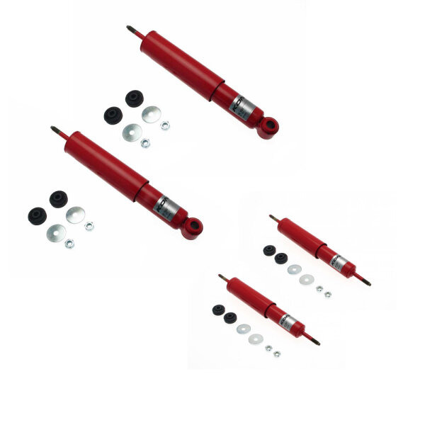 KONI CLASSIC | Stoßdämpfer | Komplettset | Vorne 80-1551 (2 Stück) | Hinten 80-1781 (2 Stück)
