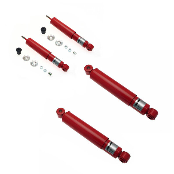 KONI CLASSIC | Stoßdämpfer | Komplettset | Vorne 80-1538 (2 Stück) | Hinten 82-1255 (2 Stück)