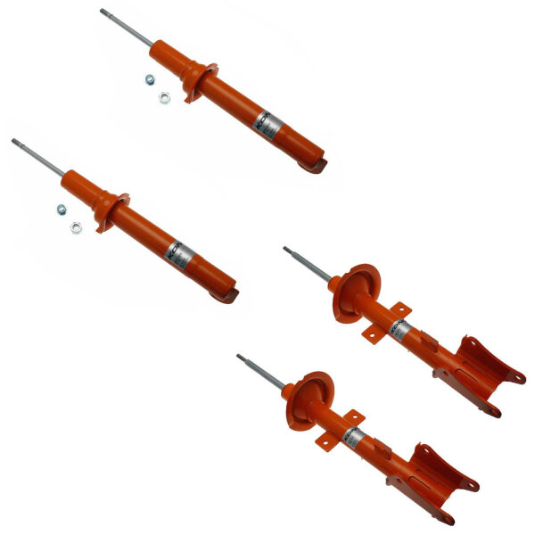 KONI STR.T | Stoßdämpfer | Komplettset | Vorne 8050-1019 (2 Stück) | Hinten 8750-1012 (2 Stück)