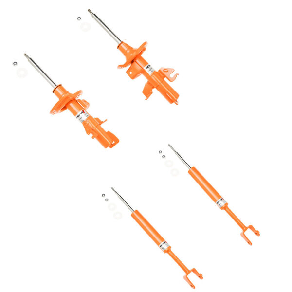 KONI STR.T | Stoßdämpfer | Komplettset | Vorne 8750-1124L (1 Stück) + 8750-1124R (1 Stück) | Hinten 8250-1052L (1 Stück) + 8250-1052R (1 Stück)