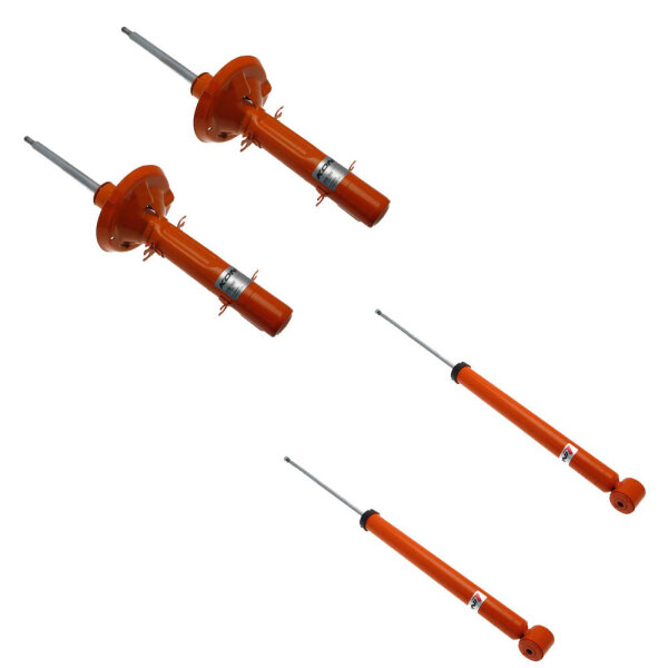 KONI STR.T | Stoßdämpfer | Komplettset | Vorne 8750-1002 (2 Stück) | Hinten 8050-1001 (2 Stück)