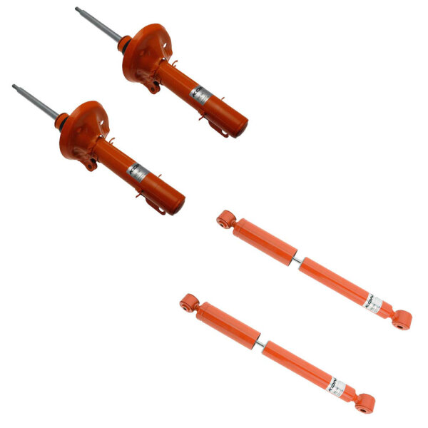 KONI STR.T | Stoßdämpfer | Komplettset | Vorne 8750-1062 (2 Stück) | Hinten 8050-1086 (2 Stück)