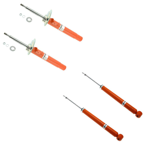 KONI STR.T | Stoßdämpfer | Komplettset | Vorne 8750-1029L (1 Stück) + 8750-1029R (1 Stück) | Hinten 8050-1051 (2 Stück)
