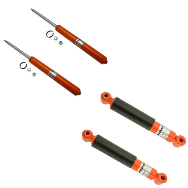 KONI STR.T | Stoßdämpfer | Komplettset | Vorne 8650-1003 (2 Stück) | Hinten 8050-1020 (2 Stück)