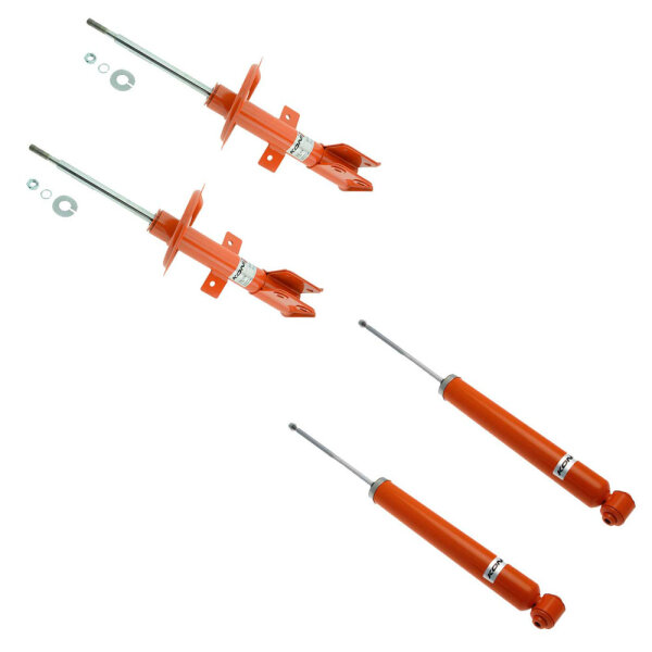 KONI STR.T | Stoßdämpfer | Komplettset | Vorne 8750-1018 (2 Stück) | Hinten 8250-1003 (2 Stück)