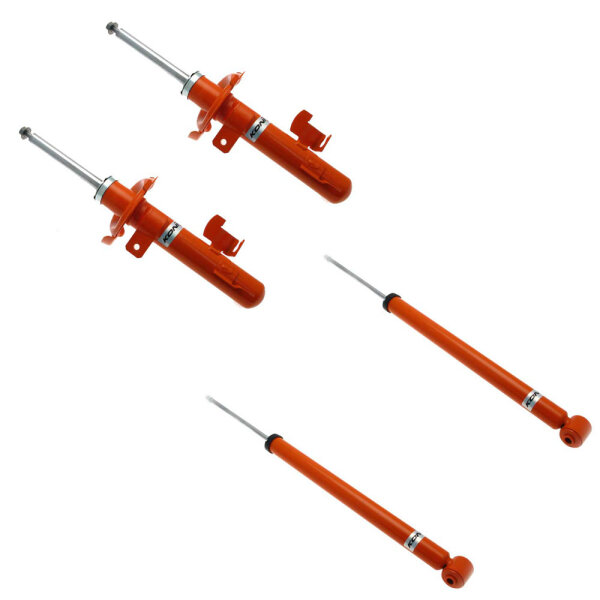 KONI STR.T | Stoßdämpfer | Komplettset | Vorne 8750-1087L (1 Stück) + 8750-1087R (1 Stück) | Hinten 8050-1107 (2 Stück)