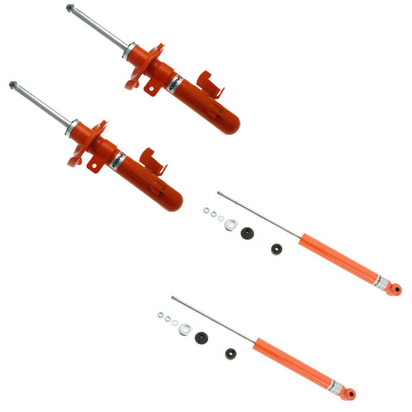 KONI STR.T | Stoßdämpfer | Komplettset | Vorne 8750-1088L (1 Stück) + 8750-1088R (1 Stück) | Hinten 8050-1140 (2 Stück)