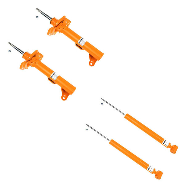 KONI STR.T | Stoßdämpfer | Komplettset | Vorne 8750-1119 (2 Stück) | Hinten 8050-1143 (2 Stück)