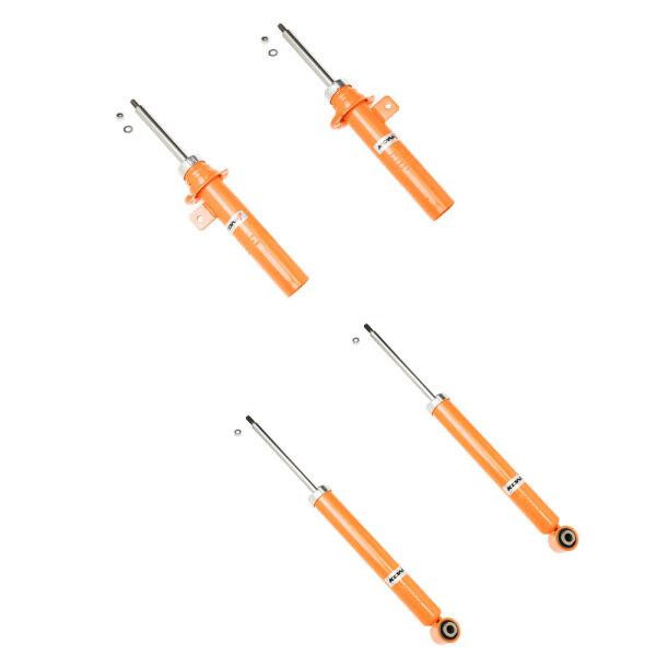 KONI STR.T | Stoßdämpfer | Komplettset | Vorne 8750-1131L (1 Stück) + 8750-1131R (1 Stück) | Hinten 8250-1058 (2 Stück)