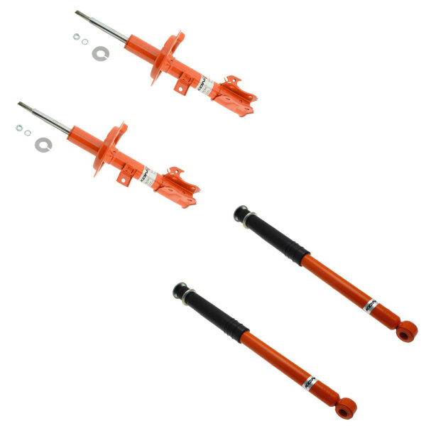 KONI STR.T | Stoßdämpfer | Komplettset | Vorne 8750-1092L (1 Stück) + 8750-1092R (1 Stück) | Hinten 8050-1125 (2 Stück)