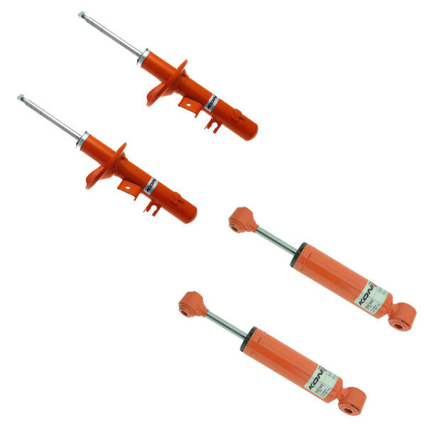 KONI STR.T | Stoßdämpfer | Komplettset | Vorne 8750-1016L (1 Stück) + 8750-1016R (1 Stück) | Hinten 8050-1022 (2 Stück)
