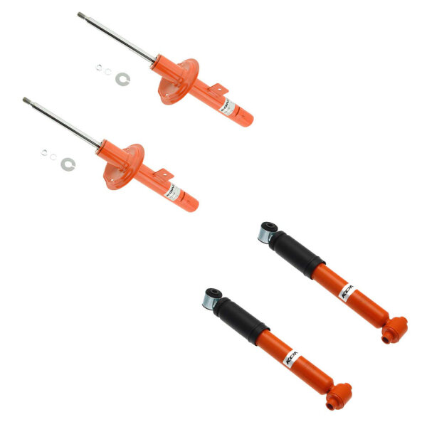 KONI STR.T | Stoßdämpfer | Komplettset | Vorne 8750-1015L (1 Stück) + 8750-1015R (1 Stück) | Hinten 8050-1023 (2 Stück)
