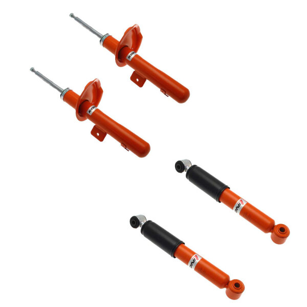 KONI STR.T | Stoßdämpfer | Komplettset | Vorne 8750-1014L (1 Stück) + 8750-1014R (1 Stück) | Hinten 8050-1063 (2 Stück)