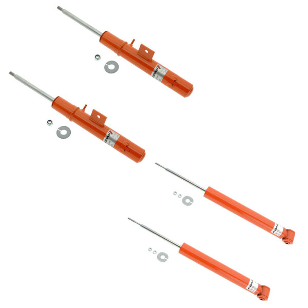 KONI STR.T | Stoßdämpfer | Komplettset | Vorne 8750-1069L (1 Stück) + 8750-1069R (1 Stück) | Hinten 8250-1020 (2 Stück)
