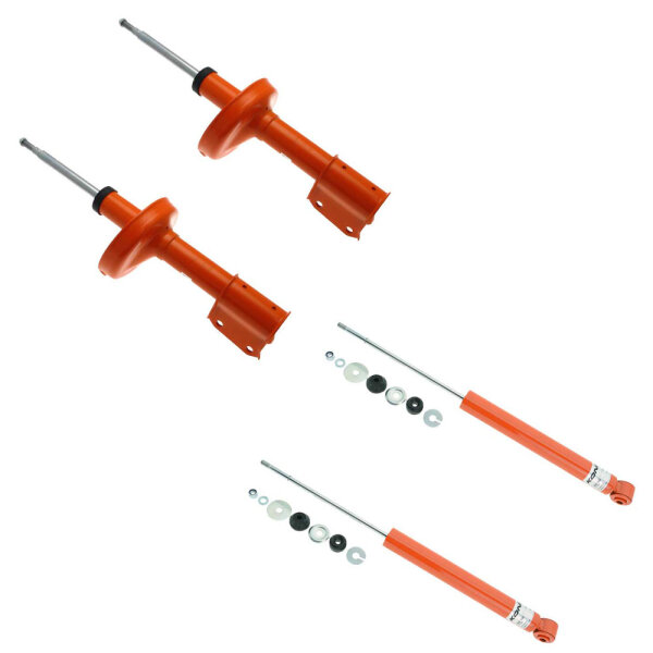 KONI STR.T | Stoßdämpfer | Komplettset | Vorne 8750-1023 (2 Stück) | Hinten 8050-1040 (2 Stück)