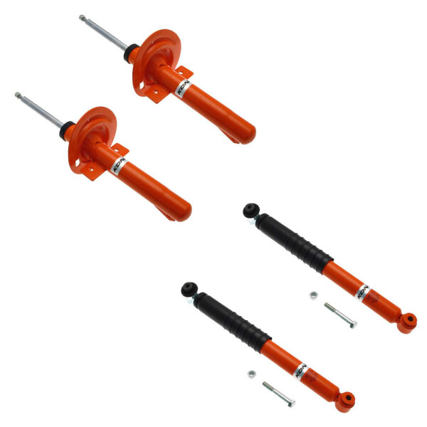 KONI STR.T | Stoßdämpfer | Komplettset | Vorne 8750-1035 (2 Stück) | Hinten 8050-1057 (2 Stück)