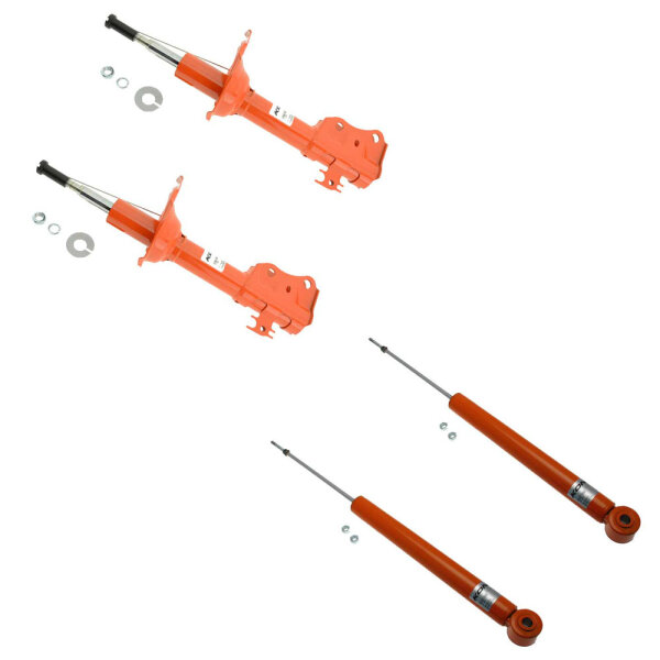 KONI STR.T | Stoßdämpfer | Komplettset | Vorne 8750-1033 (2 Stück) | Hinten 8050-1053 (2 Stück)