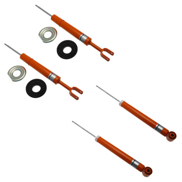 KONI STR.T | Stoßdämpfer | Komplettset | Vorne 8250-1011 (2 Stück) | Hinten 8050-1055 (2 Stück)