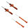 KONI STR.T | Stoßdämpfer | Komplettset | Vorne 8750-1004 (2 Stück) | Hinten 8050-1005 (2 Stück)