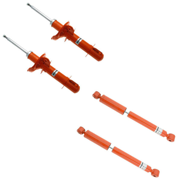 KONI STR.T | Stoßdämpfer | Komplettset | Vorne 8750-1063 (2 Stück) | Hinten 8050-1086 (2 Stück)