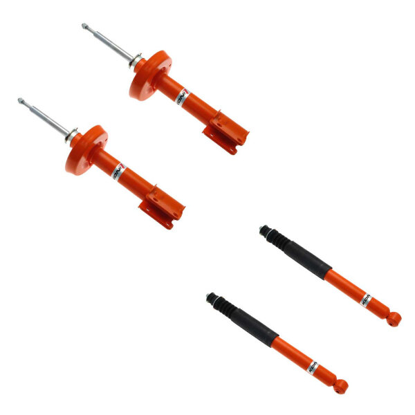 KONI STR.T | Stoßdämpfer | Komplettset | Vorne 8750-1021 (2 Stück) | Hinten 8050-1027 (2 Stück)