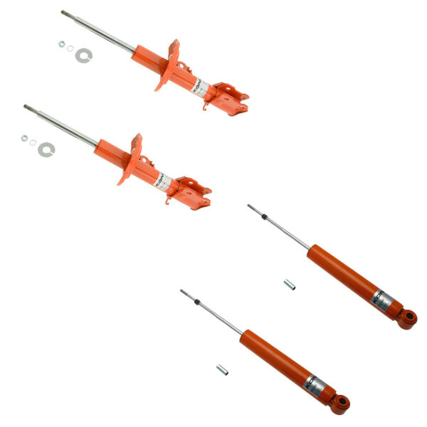 KONI STR.T | Stoßdämpfer | Komplettset | Vorne 8750-1034L (1 Stück) + 8750-1034R (1 Stück) | Hinten 8050-1054 (2 Stück)