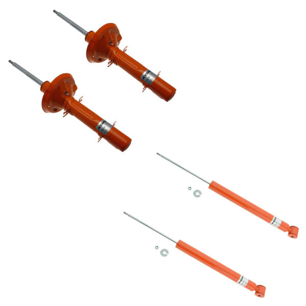 KONI STR.T | Stoßdämpfer | Komplettset | Vorne 8750-1002 (2 Stück) | Hinten 8050-1017 (2 Stück)