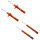 KONI STR.T | Stoßdämpfer | Komplettset | Vorne 8750-1006 (2 Stück) | Hinten 8050-1006 (2 Stück)