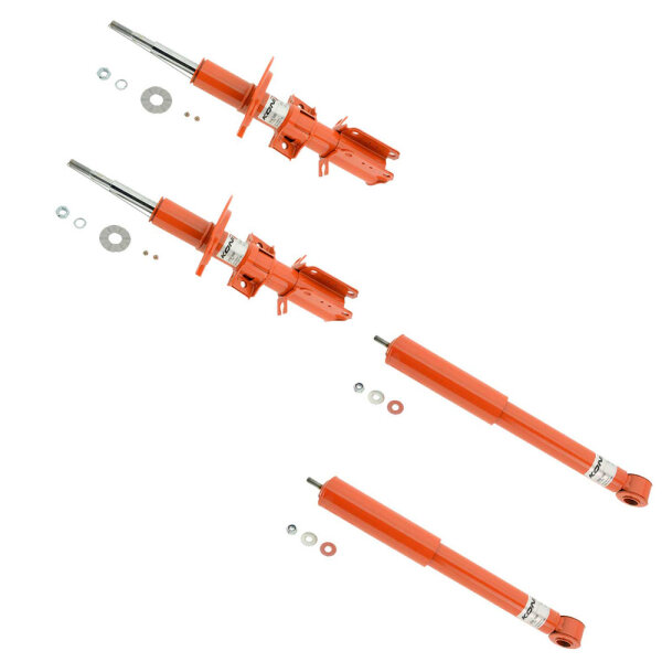 KONI STR.T | Stoßdämpfer | Komplettset | Vorne 8750-1060 (2 Stück) | Hinten 8050-1080 (2 Stück)