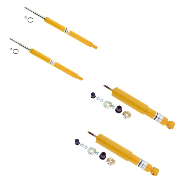 KONI Sport | Stoßdämpfer | Komplettset | Vorne 86-1519SPORT (2 Stück) | Hinten 80-1868SPORT (2 Stück)