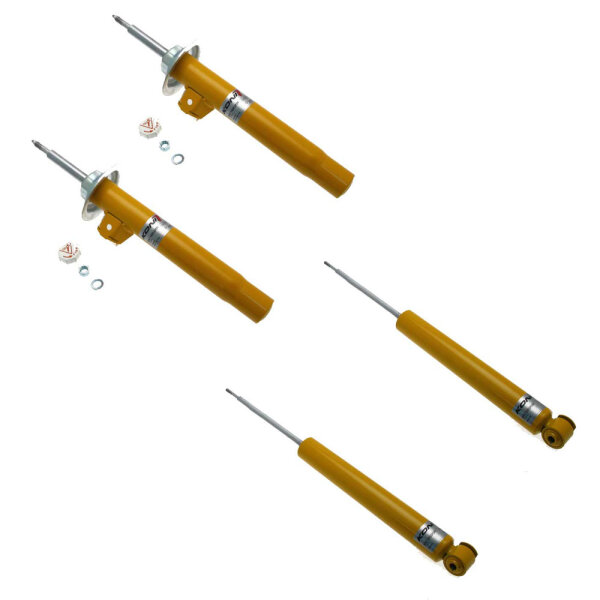 KONI Sport | Stoßdämpfer | Komplettset | Vorne 8741-1450LSPORT (1 Stück) + 8741-1450RSPORT (1 Stück) | Hinten 8240-1208SPORT (2 Stück)