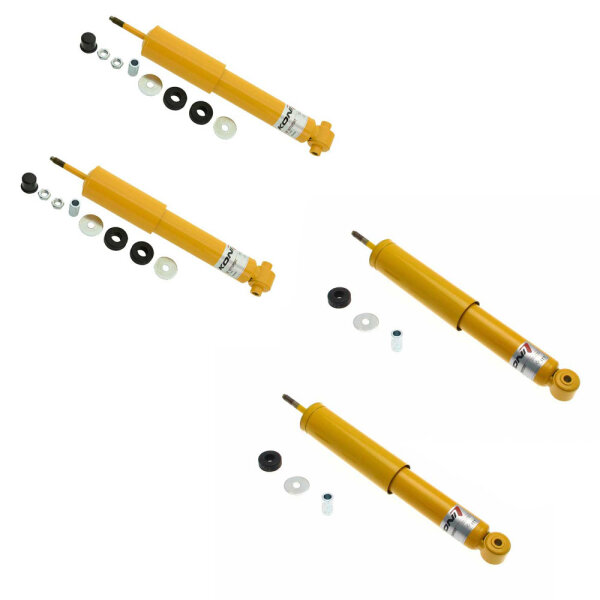 KONI Sport | Stoßdämpfer | Komplettset | Vorne 80-1877SPORT (2 Stück) | Hinten 80-1878SPORT (2 Stück)