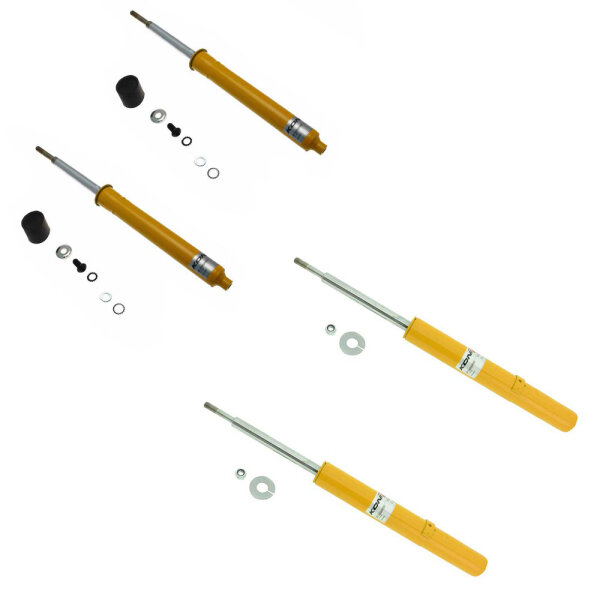 KONI Sport | Stoßdämpfer | Komplettset | Vorne 86-2588SPORT (2 Stück) | Hinten 87-2429SPORT (2 Stück)