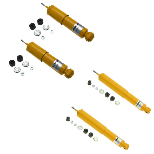 KONI Sport | Stoßdämpfer | Komplettset | Vorne 82-2085SPORT (2 Stück) | Hinten 82-1740SPORT (2 Stück)