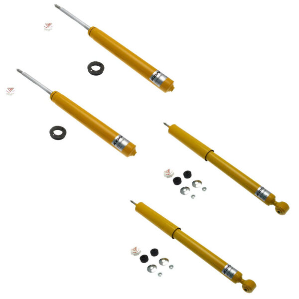 KONI Sport | Stoßdämpfer | Komplettset | Vorne 8610-1263SPORT (2 Stück) | Hinten 8041-1095SPORT (2 Stück)