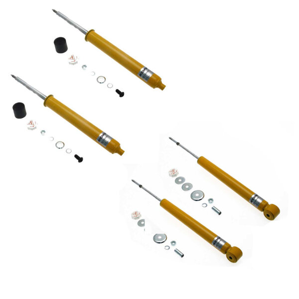 KONI Sport | Stoßdämpfer | Komplettset | Vorne 8641-1497SPORT (2 Stück) | Hinten 8041-1360SPORT (2 Stück)