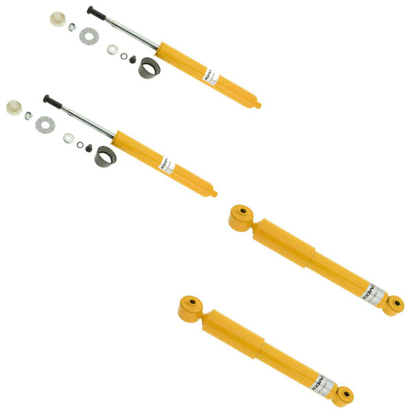 KONI Sport | Stoßdämpfer | Komplettset | Vorne 8641-1553SPORT (2 Stück) | Hinten 8040-1411SPORT (2 Stück)
