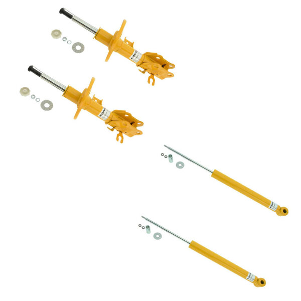 KONI Sport | Stoßdämpfer | Komplettset | Vorne 8741-1578LSPORT (1 Stück) + 8741-1578RSPORT (1 Stück) | Hinten 8040-1423SPORT (2 Stück)