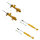 KONI Sport | Stoßdämpfer | Komplettset | Vorne 8741-1440LSPORT (1 Stück) + 8741-1440RSPORT (1 Stück) | Hinten 8041-1293SPORT (2 Stück)