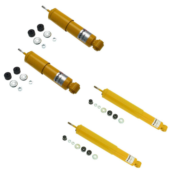 KONI Sport | Stoßdämpfer | Komplettset | Vorne 82-2085SPORT (2 Stück) | Hinten 82-1801SPORT (2 Stück)