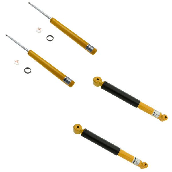KONI Sport | Stoßdämpfer | Komplettset | Vorne 8641-1038SPORT (2 Stück) | Hinten 26-1209SPORT (2 Stück)