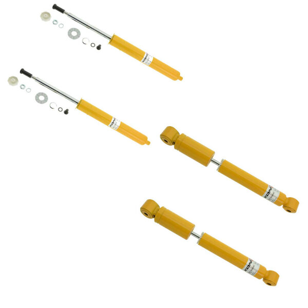 KONI Sport | Stoßdämpfer | Komplettset | Vorne 8641-1414SPORT (2 Stück) | Hinten 8040-1035SPORT (2 Stück)