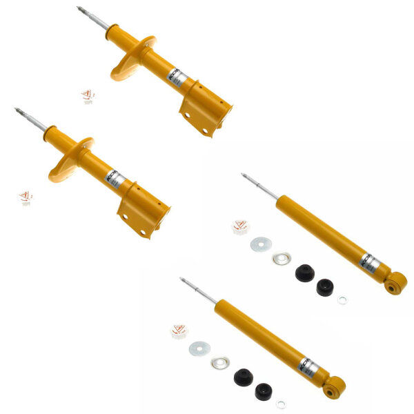 KONI Sport | Stoßdämpfer | Komplettset | Vorne 8710-1395SPORT (2 Stück) | Hinten 8010-1048SPORT (2 Stück)