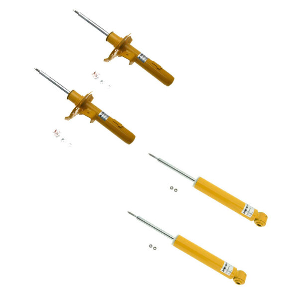 KONI Sport | Stoßdämpfer | Komplettset | Vorne 8741-1538LSPORT (1 Stück) + 8741-1538RSPORT (1 Stück) | Hinten 8240-1268SPORT (2 Stück)