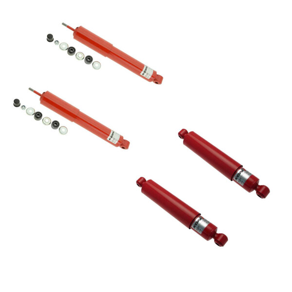 KONI Heavy Track | Stoßdämpfer | Komplettset | Vorne 82-2591 (2 Stück) | Hinten 82-2138 (2 Stück)