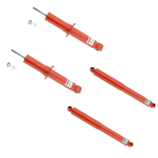 KONI Heavy Track | Stoßdämpfer | Komplettset | Vorne 82-2607SP1 (2 Stück) | Hinten 82-2608 (2 Stück)