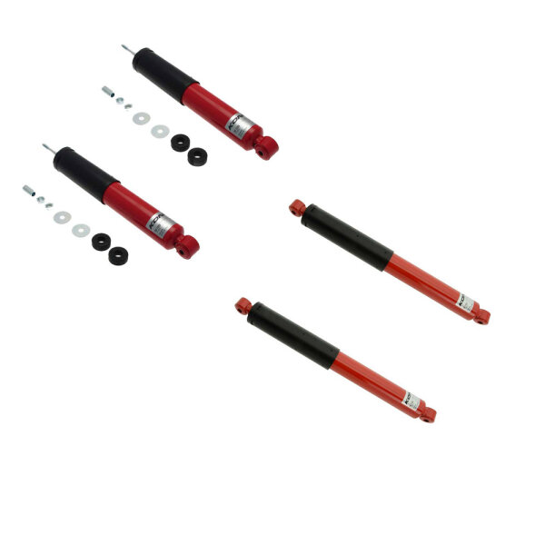 KONI Heavy Track | Stoßdämpfer | Komplettset | Vorne 30-1703 (2 Stück) | Hinten 30-1704 (2 Stück)