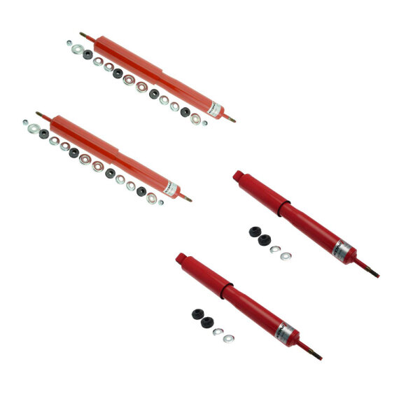 KONI Heavy Track | Stoßdämpfer | Komplettset | Vorne 8240-1181SPX (2 Stück) | Hinten 8240-1182SPX (2 Stück)