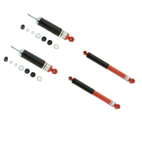 KONI Heavy Track | Stoßdämpfer | Komplettset | Vorne 30-1456 (2 Stück) | Hinten 30-1705 (2 Stück)