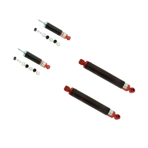 KONI Heavy Track | Stoßdämpfer | Komplettset | Vorne 30-1365 (2 Stück) | Hinten 30-1372 (2 Stück)